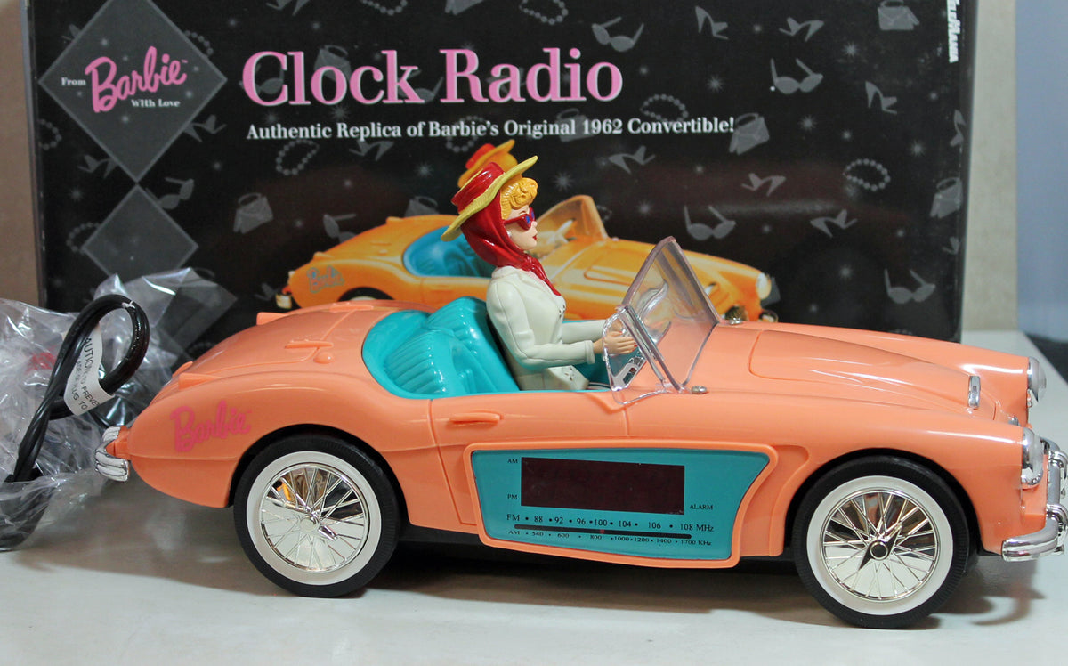 Barbie clock radio 1962 convertible online