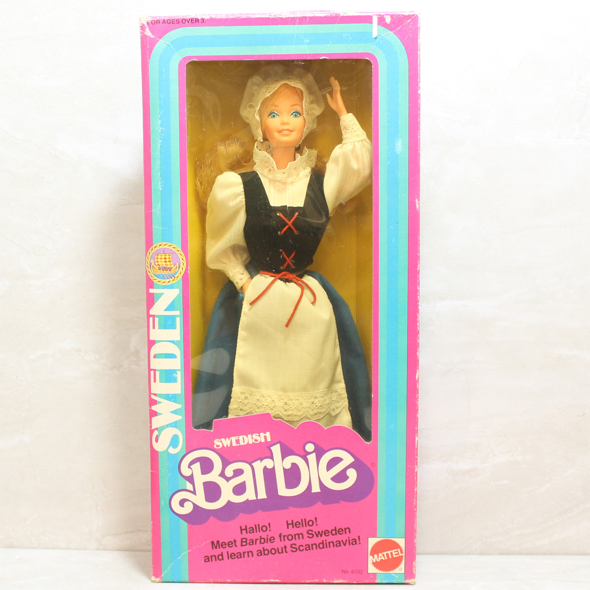 Barbie 4032 Mib 1982 Dolls Of The World Sweden Sell4value