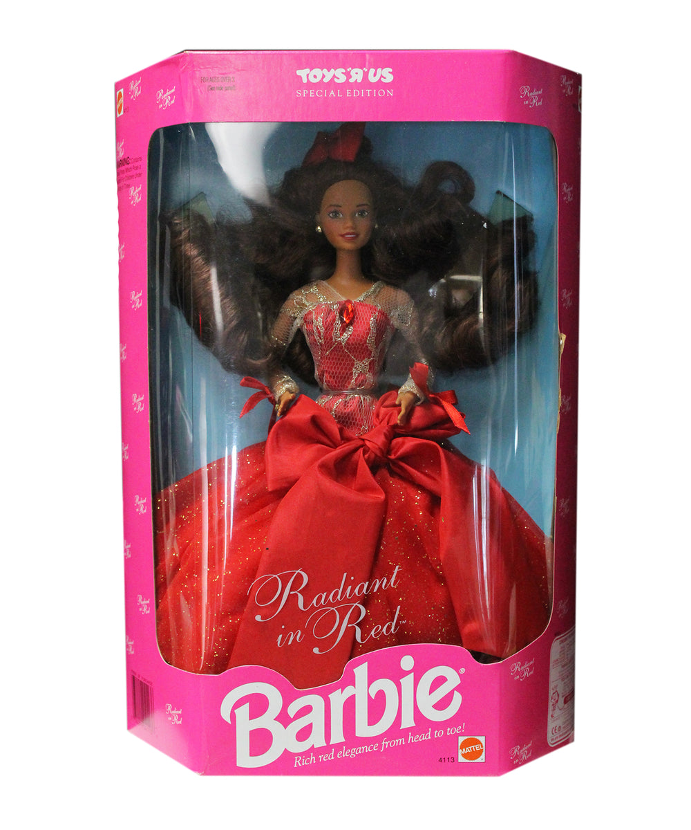 Radiant in cheap red barbie