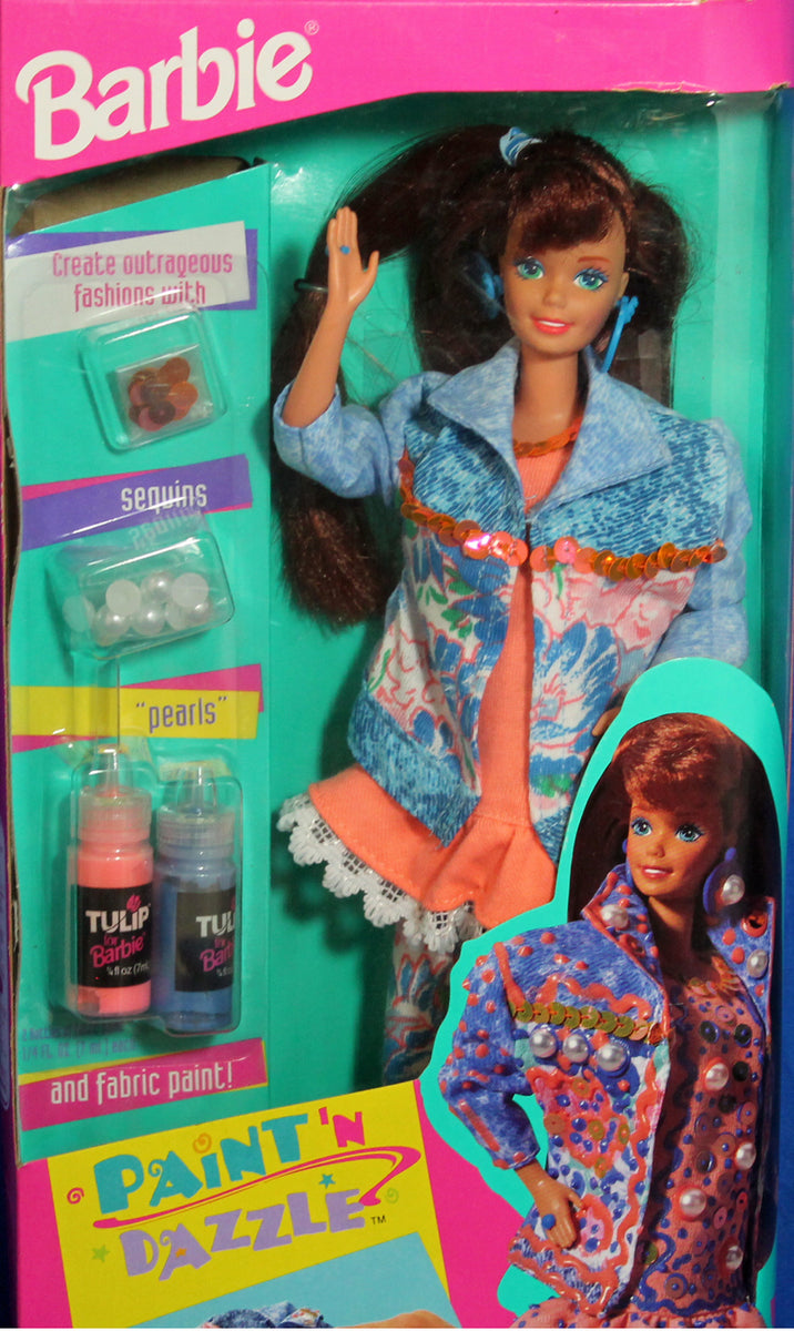 1993 BARBIE PAINT 'N Dazzle EUR 30,00 - FR 1993 BARBIE PAINT 'N Dazzle EUR 30,00 - FR
