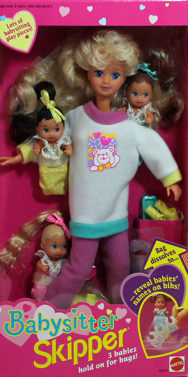 Babysitter Skipper with 3 Babies! 1994 Barbie – Sell4Value