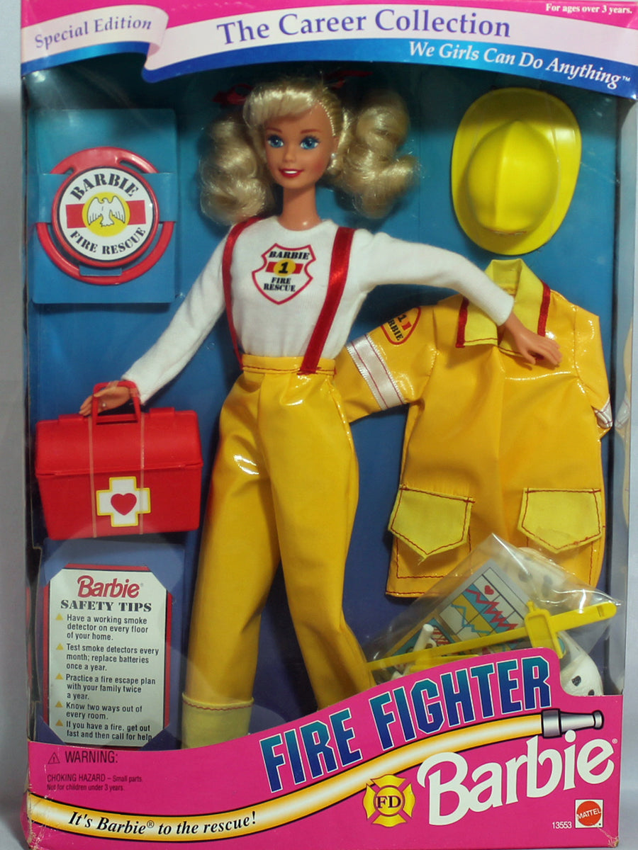 1994 Fire Fighter Career Collection Barbie – Sell4Value