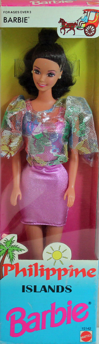 1996 Philippine Islands Barbie in Short Pink Dress Sell4Value