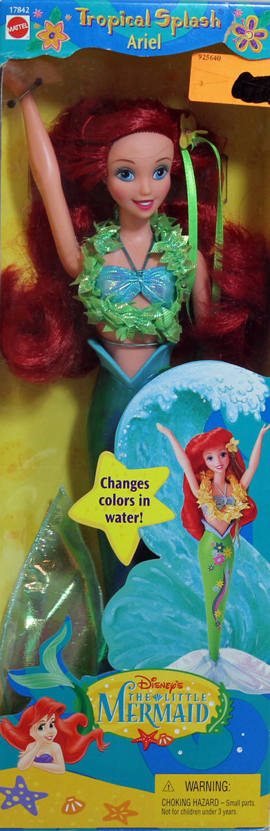 Disney 17842 MIB 1997 The Little Mermaid Tropical Splash Ariel