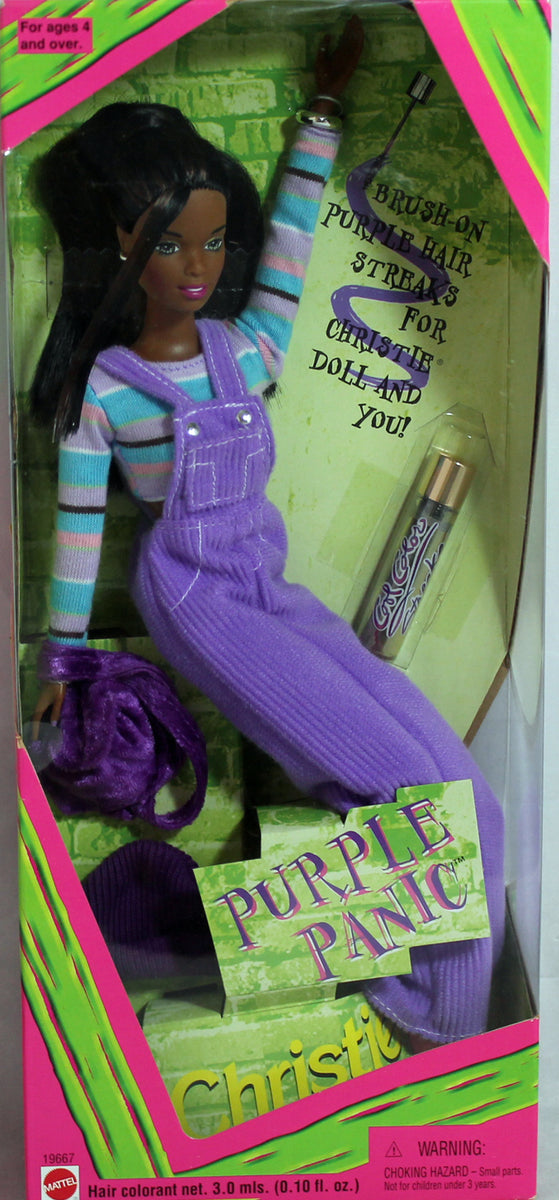 Barbie cheapest Cool Color Streaks Lot Purple Panic Cool Blue Perfect Pink Extreme Green