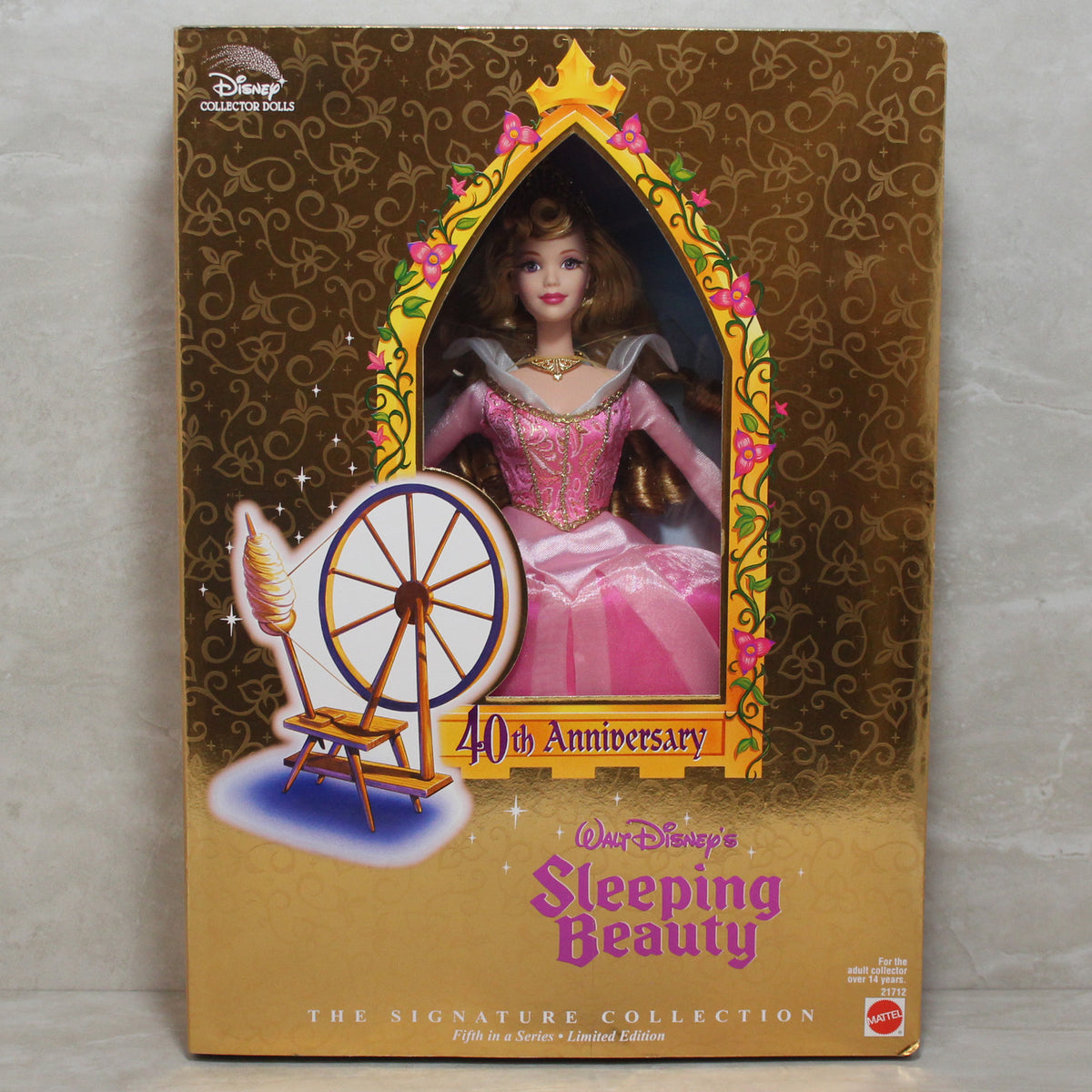 Disney Doll 21712 MIB 1998 40th Anniversary Sleeping Beauty