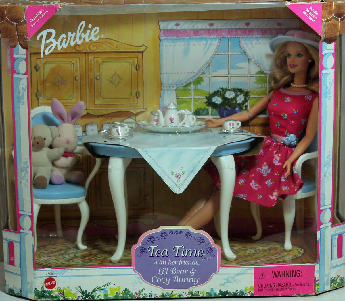 1999 Tea Time Barbie w/ Li'l Bear & Cozy Bunny – Sell4Value