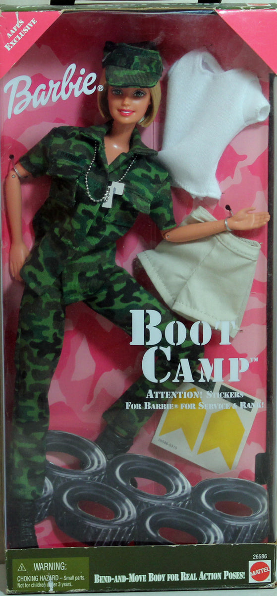 1999 AAFES Exclusive Blonde Boot Camp Barbie – Sell4Value