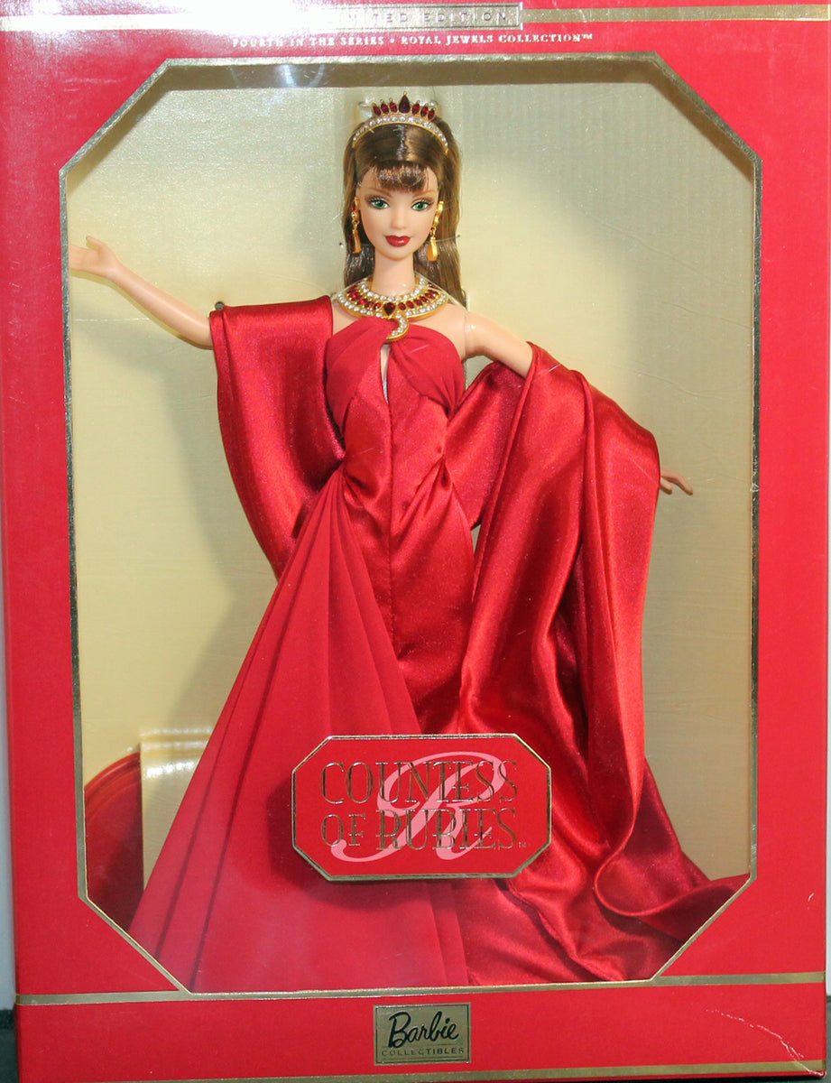 COUNTESS OF RUBIES BARBIE - 2000 - 4TH IN ROYAL JEWELS