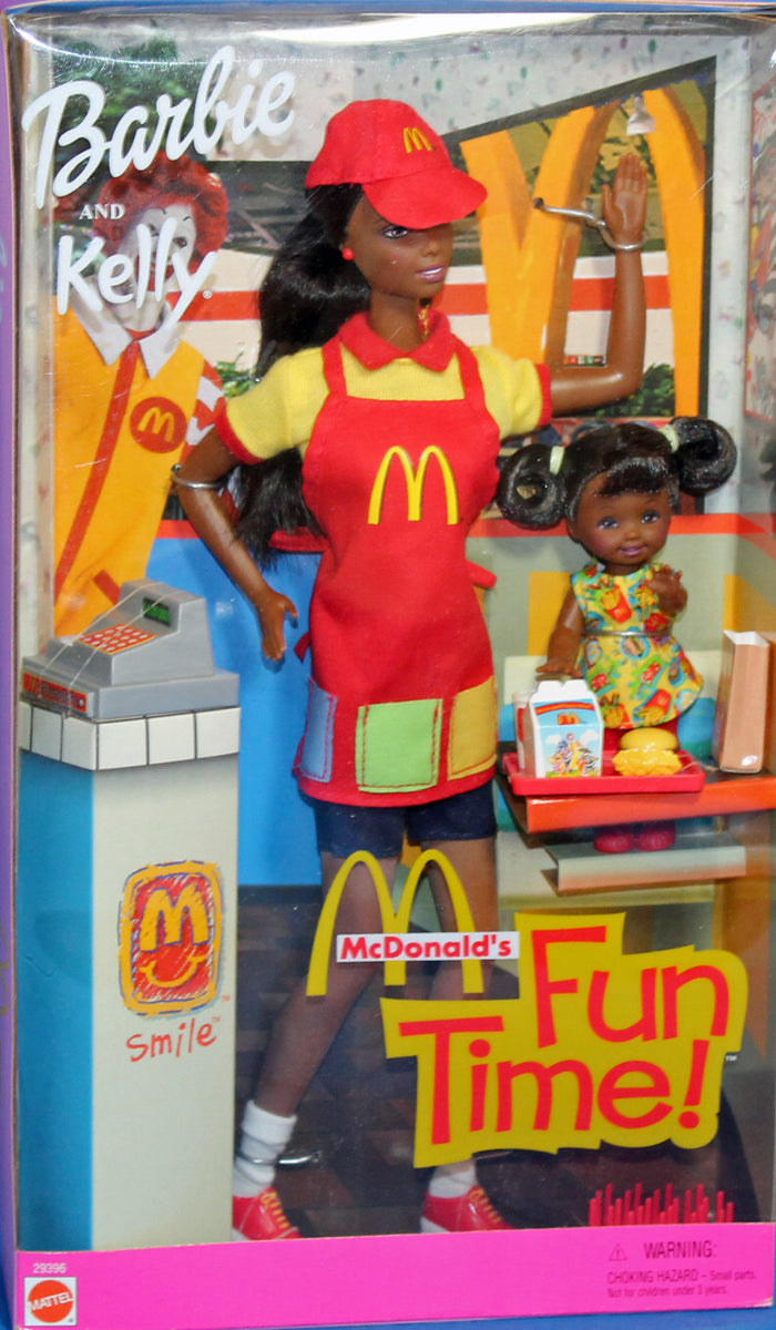 2001 McDonald's Fun Time! AA Barbie & Kelly – Sell4Value