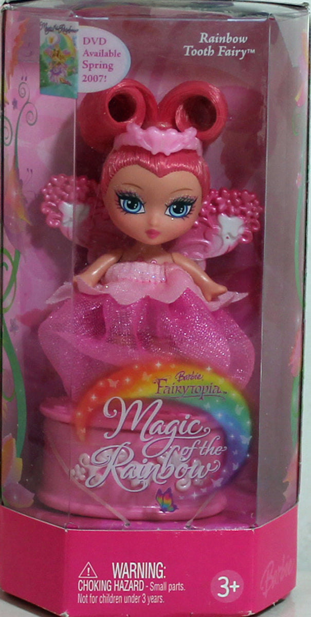 Ubuy Tooth Fairy Barbie Doll 2006 Fairytopia Rainbow Tooth Fairy