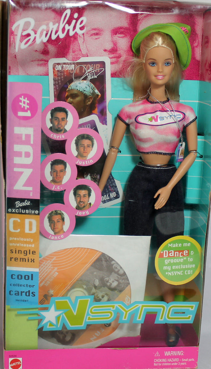 2000 #1 NSYNC Fan Barbie, NRFB, (50534) Mint Box – Sell4Value