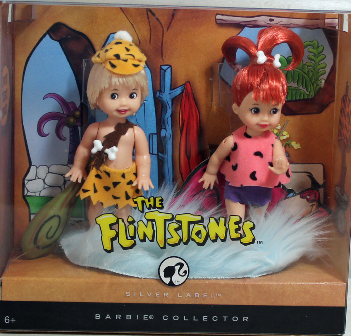 Barbie Collector Silver Label - The Flintstones (Pebbles and Bamm
