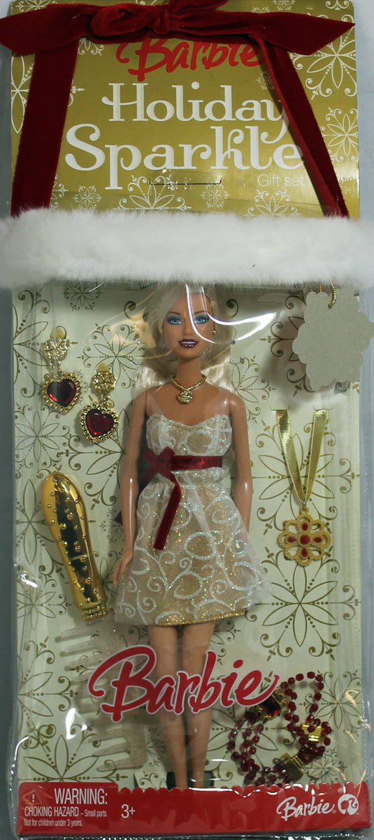 Holiday best sale sparkle barbie