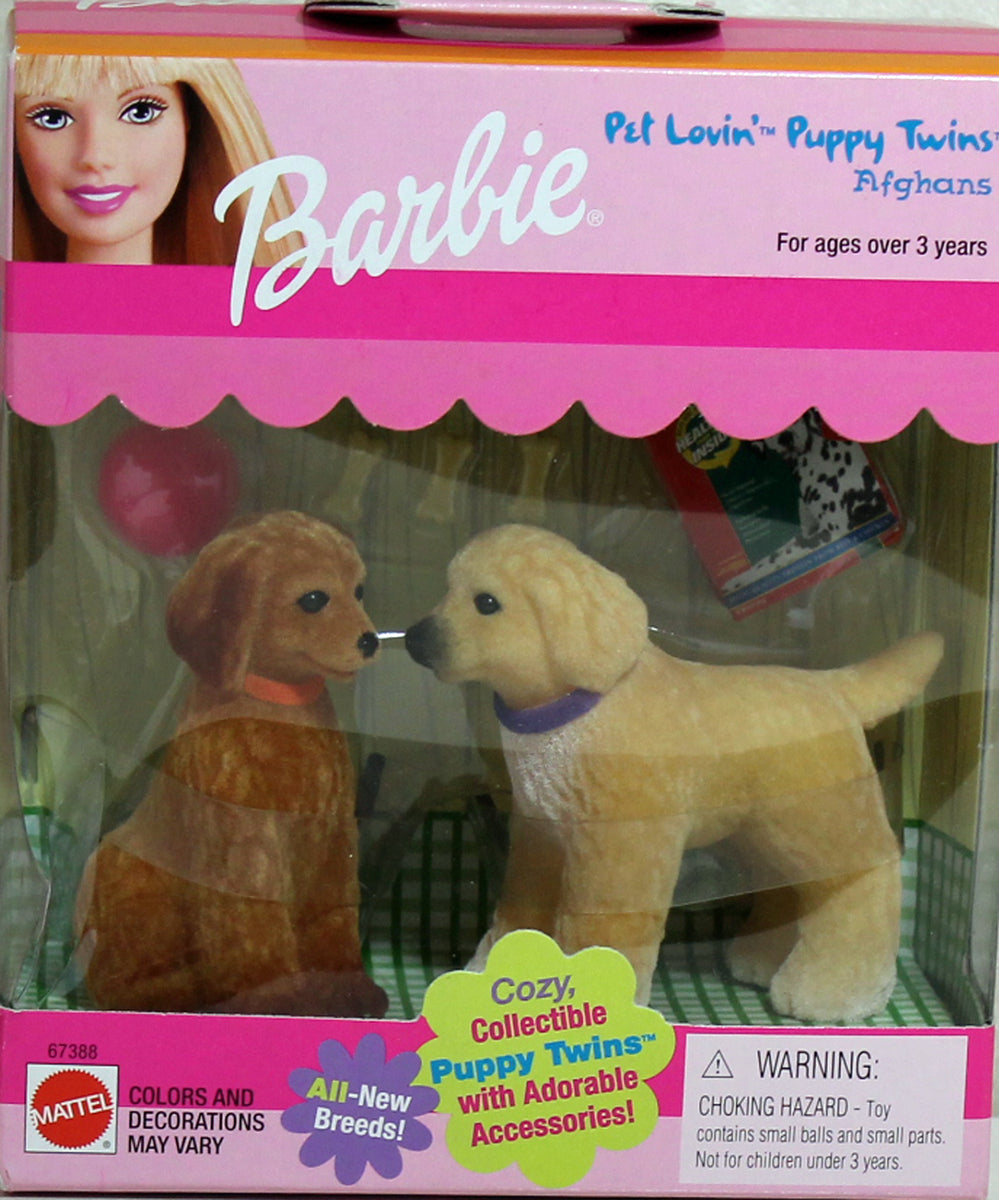 1999 Barbie Pet Lovin' Puppy Twins Afghans – Sell4Value