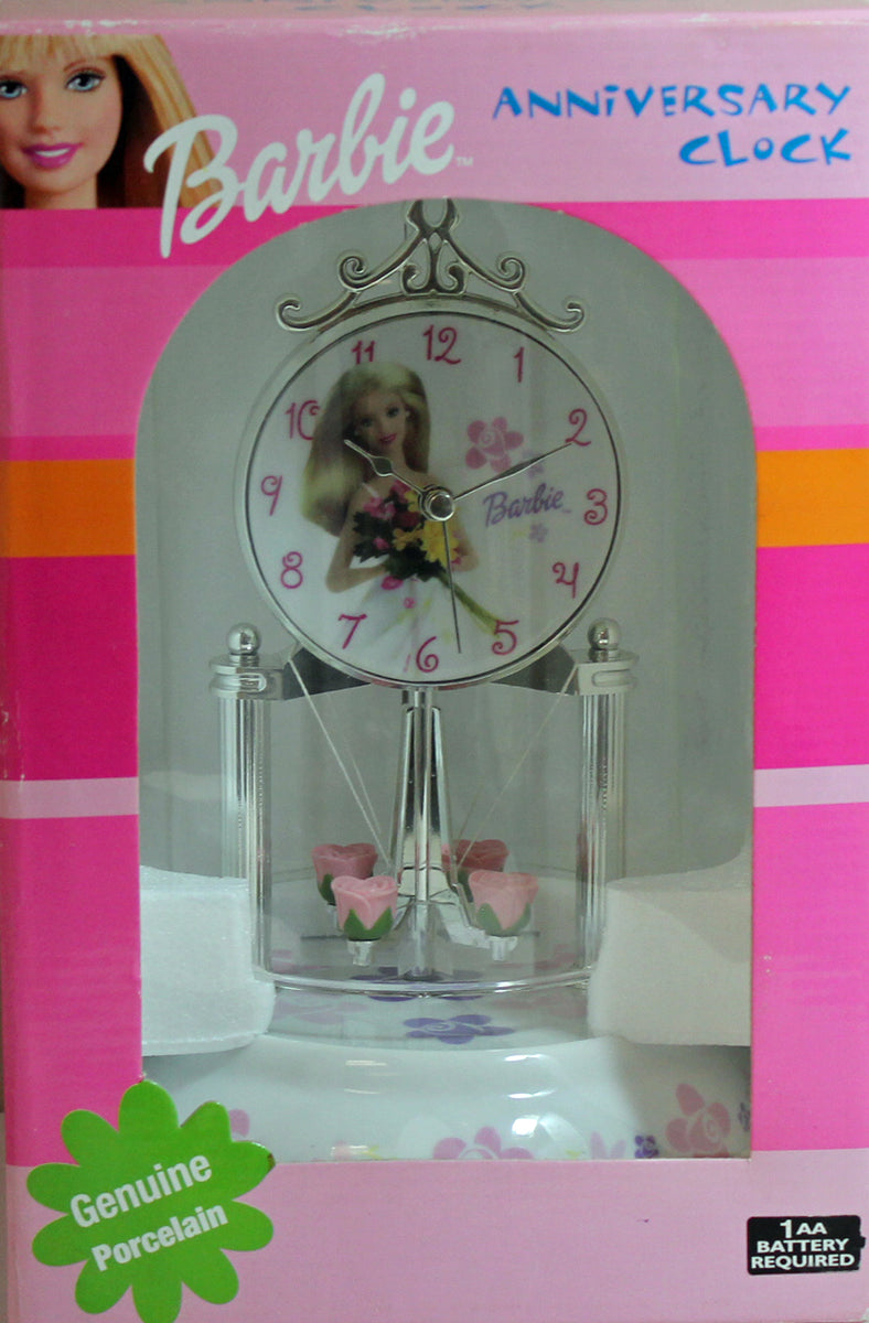 Barbie 2025 anniversary clock