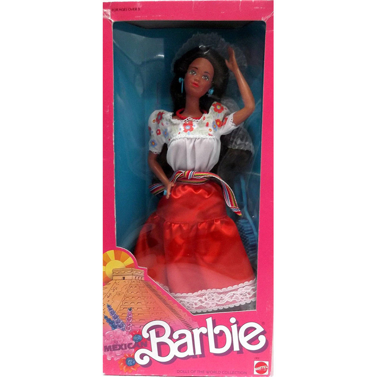 1989 Mexican Barbie, NRFB, (01917) Mint Box | DOTW – Sell4Value