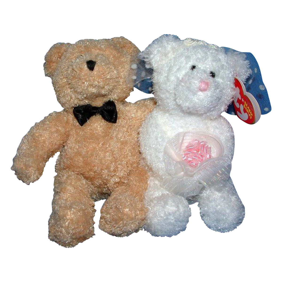 Bride and groom ty beanie sale babies