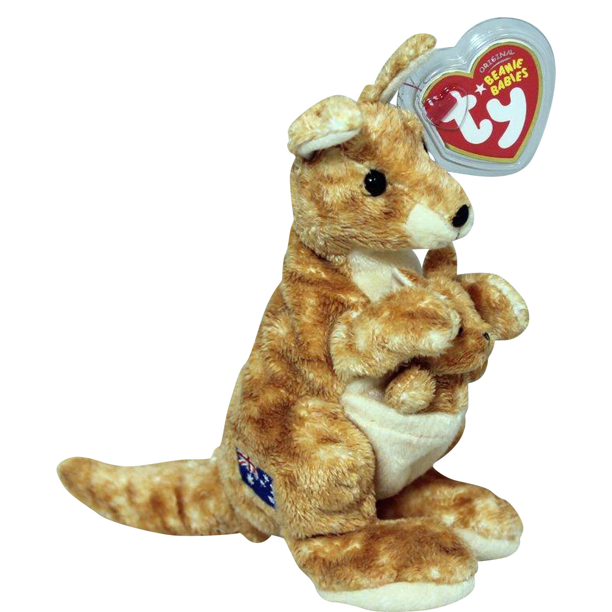 Ty Beanie Babies Bounder Kangaroo sold Australia Exclusive