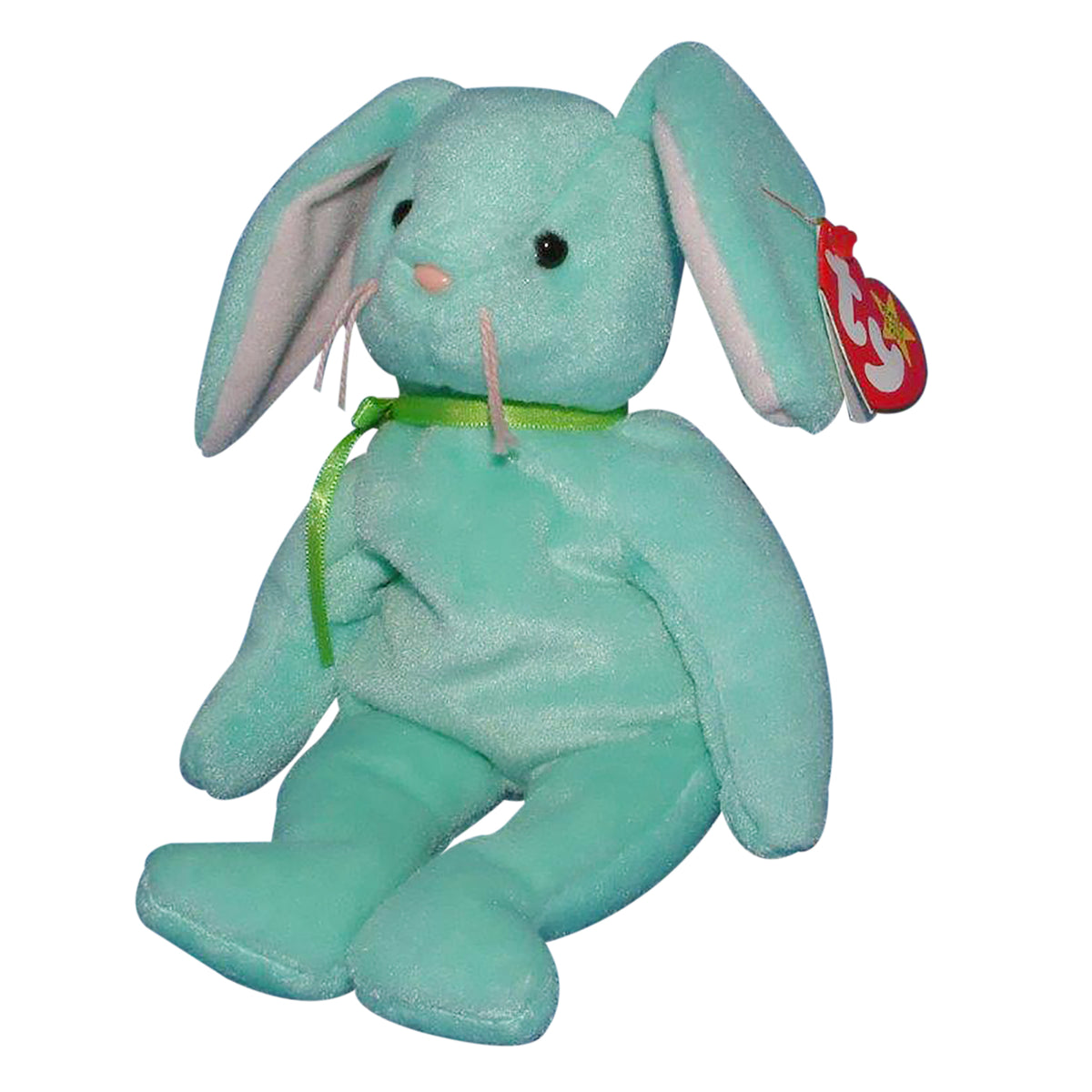 Green bunny outlet beanie baby