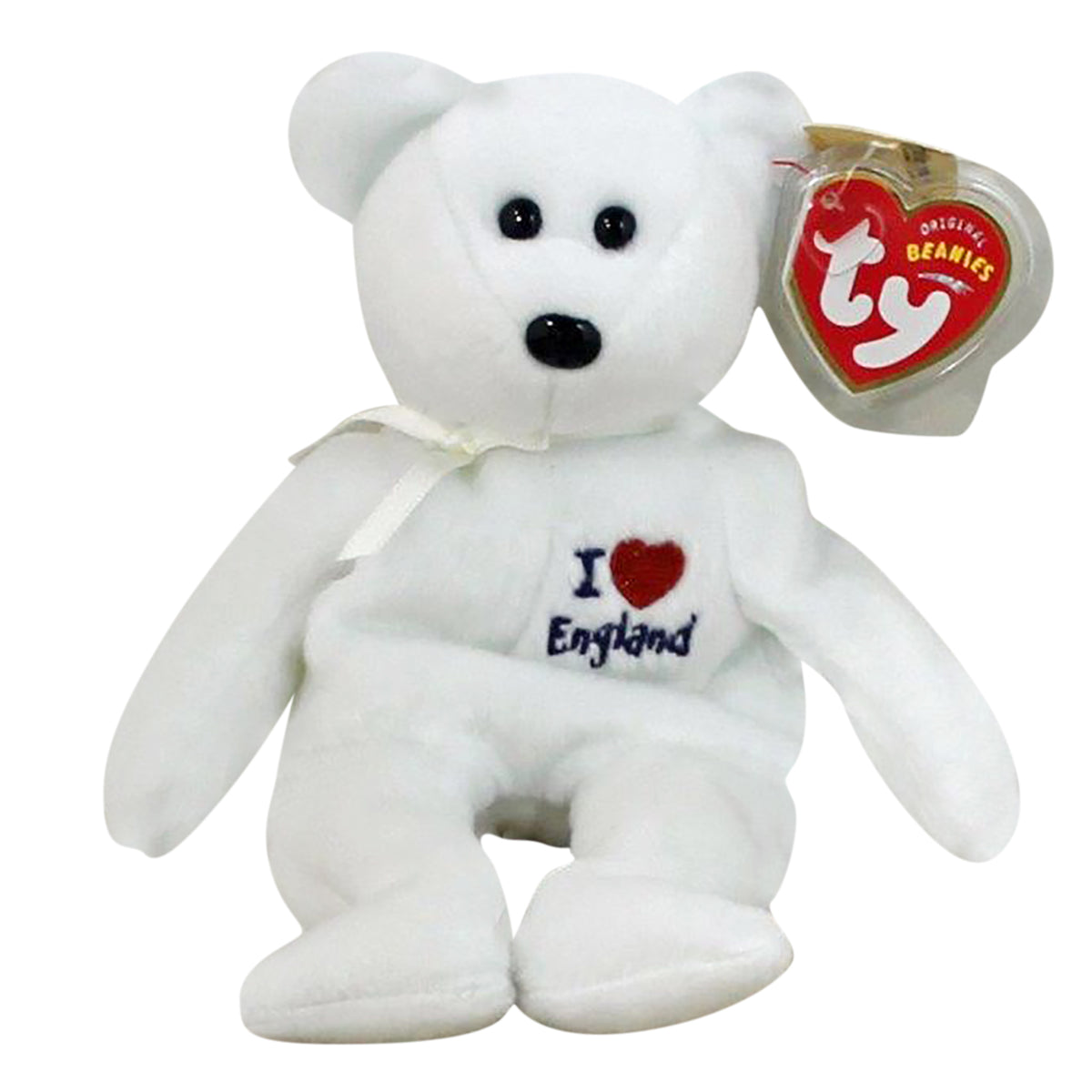 England beanie deals baby value