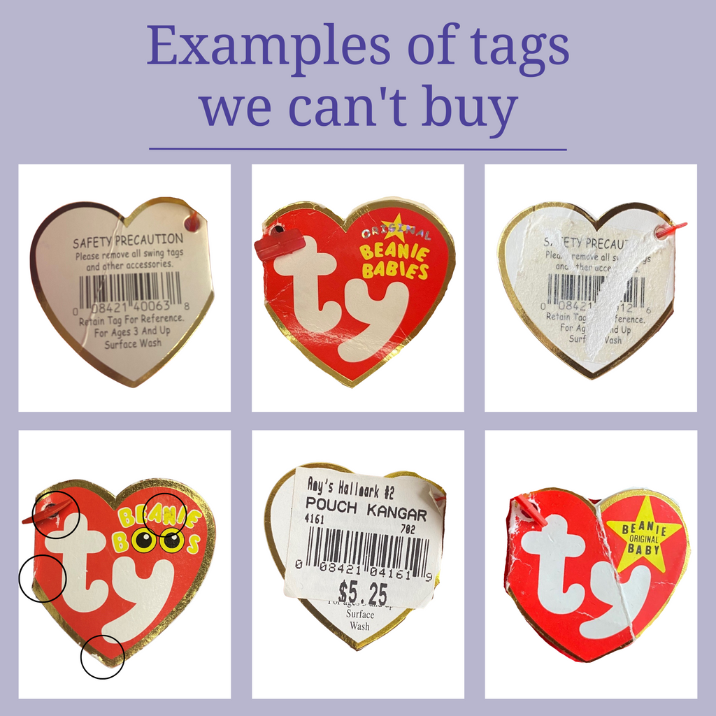 Damaged Tags What Condition Beanie Babies & Collectibles Do We Buy? | Sell4Value