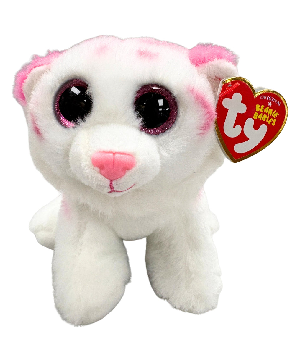 Ty Beanie Baby - Tabor the White Tiger, Glitter Eyes – Sell4Value