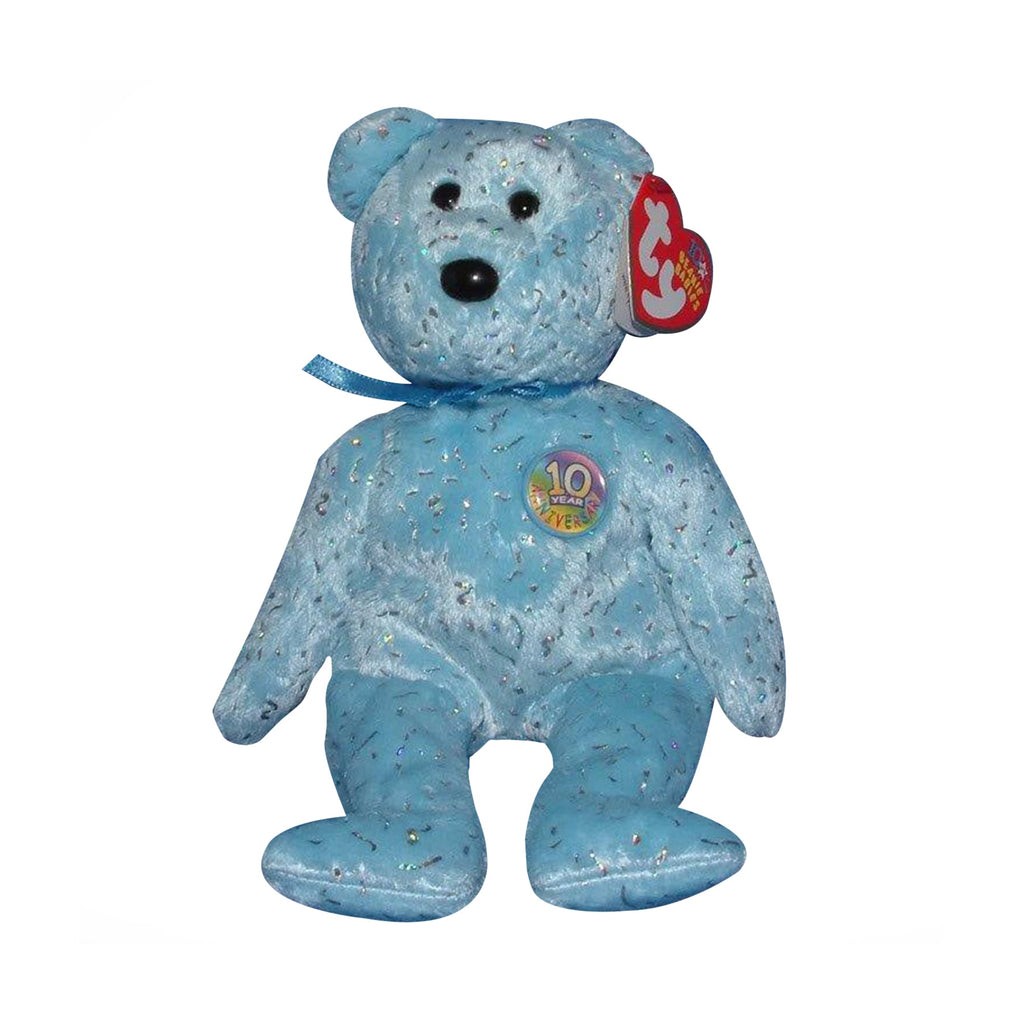 Ty Beanie Baby: Decade the Light Blue Bear – Sell4Value