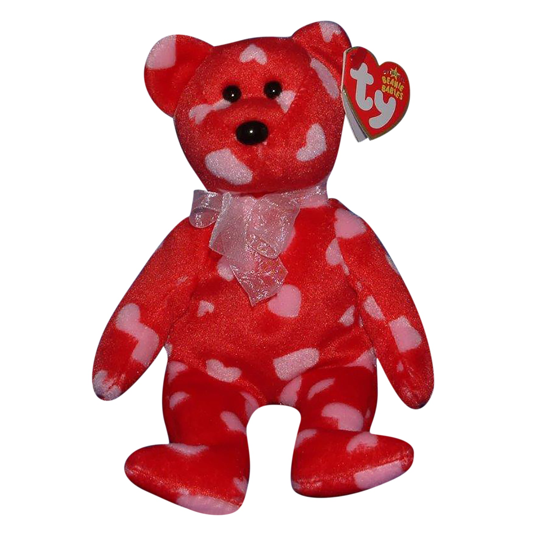 Ty Little Ty Beanie Baby: Little Kiss the Bear – Sell4Value