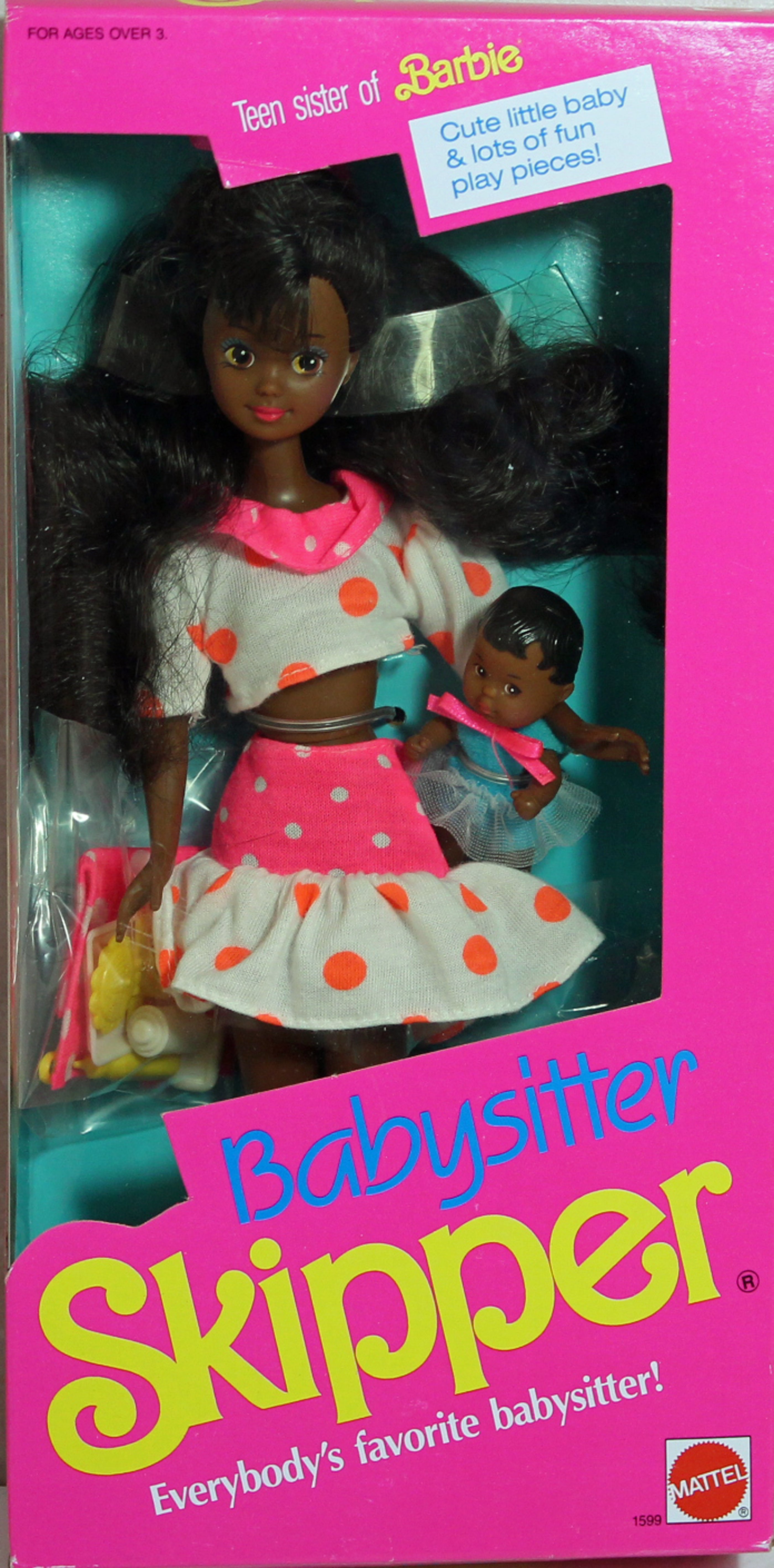 Vintage 1990s Mattel Barbie Skipper Doll 