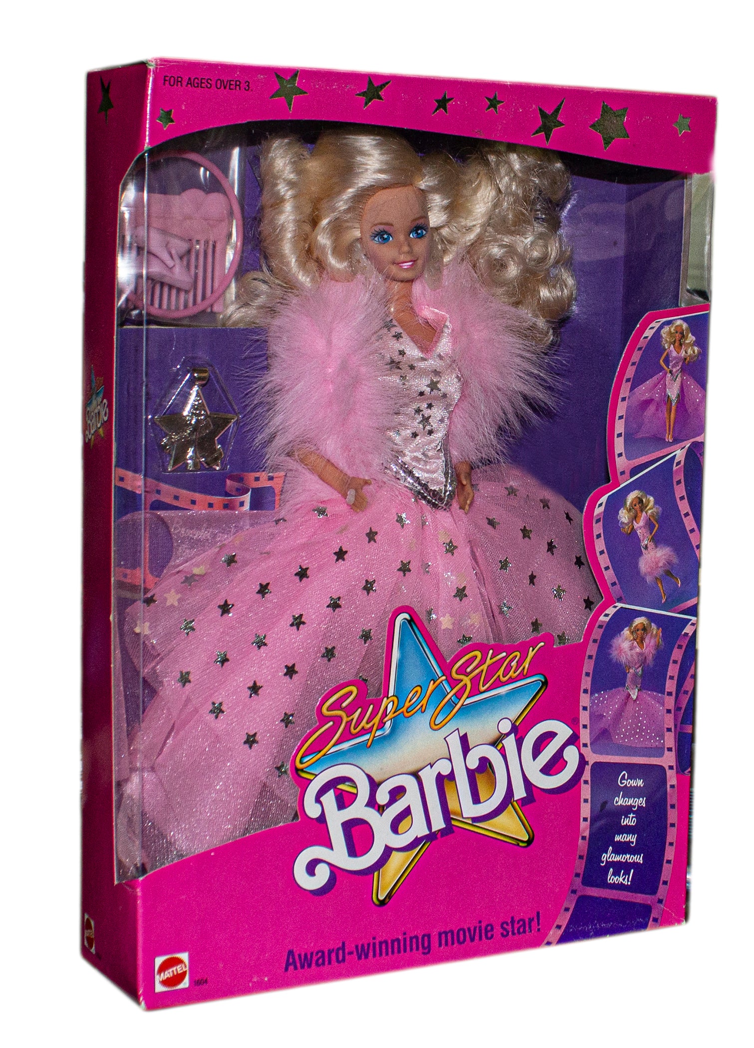 Barbie 1604 MIB 1988 Super Star Award-winning Movie Star Doll