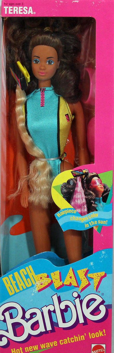 Barbie 1988, Beach Blast Teresa Fabriqué en Chine NRFB Barbie 1988, Beach Blast Teresa Fabriqué en Chine NRFB