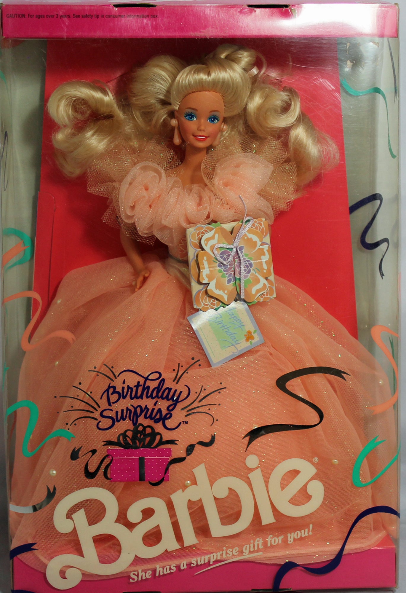 その他 birthday Barbie 1991 Barbie 3679 MIB 1991 Birthday Surprise Blonde Doll – Sell4Value