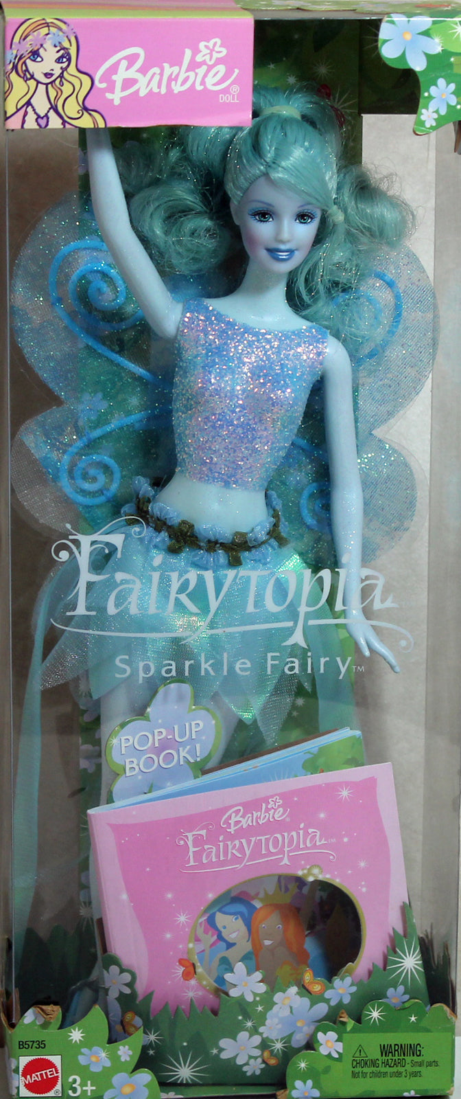 2004 Fairytopia Blue Sparkle Fairy Barbie – Sell4Value