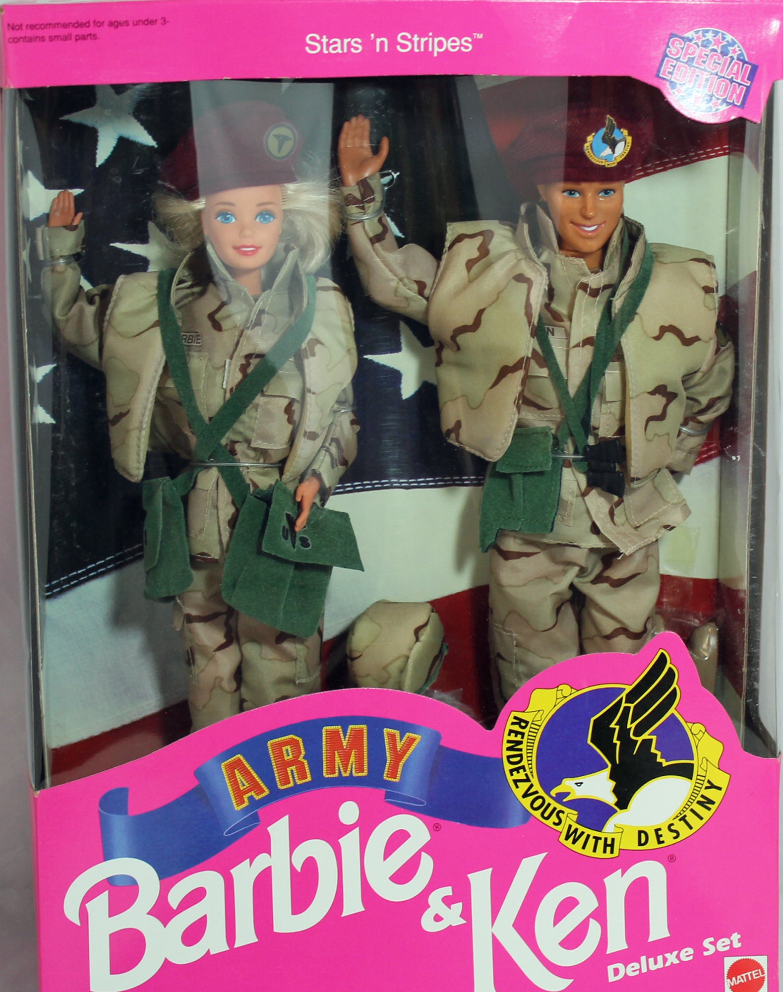 1992 Stars 'n Stripes Army Barbie & Ken – Sell4Value
