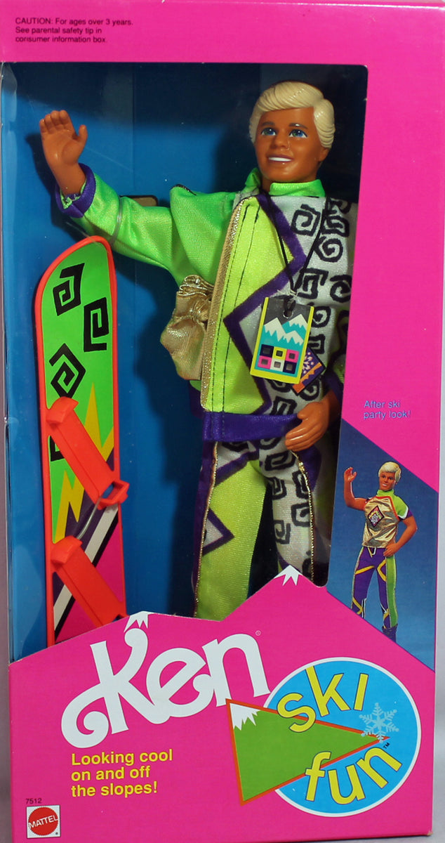 Ken Ski Fun Barbie Mattel 1991 | Meses sin interés Ken Ski Fun Barbie Mattel 1991 | Meses sin interés