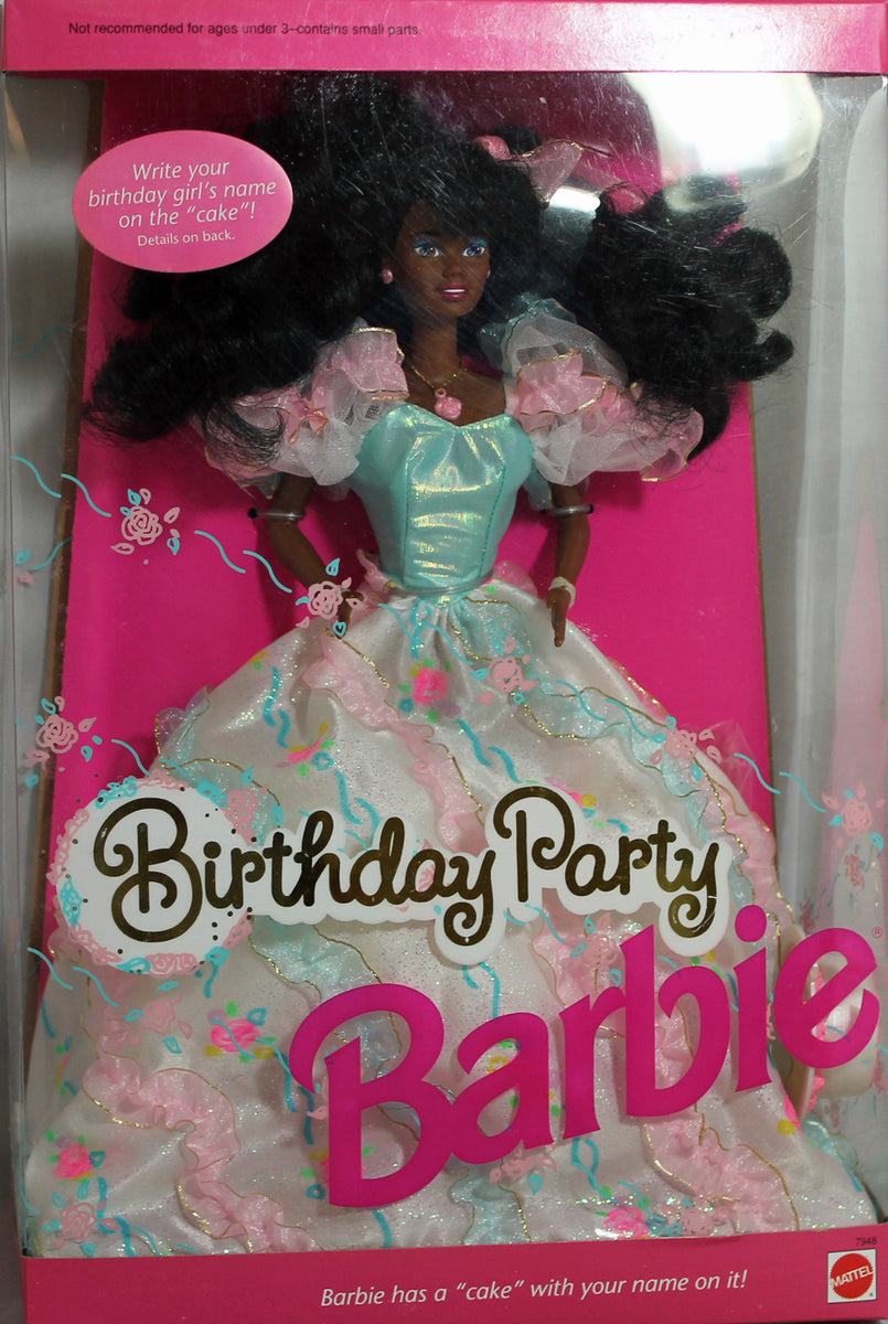 Barbie 1992 Party Premiere Fabriqué en Malaisie NRFB Barbie 1992 Party Premiere Fabriqué en Malaisie NRFB