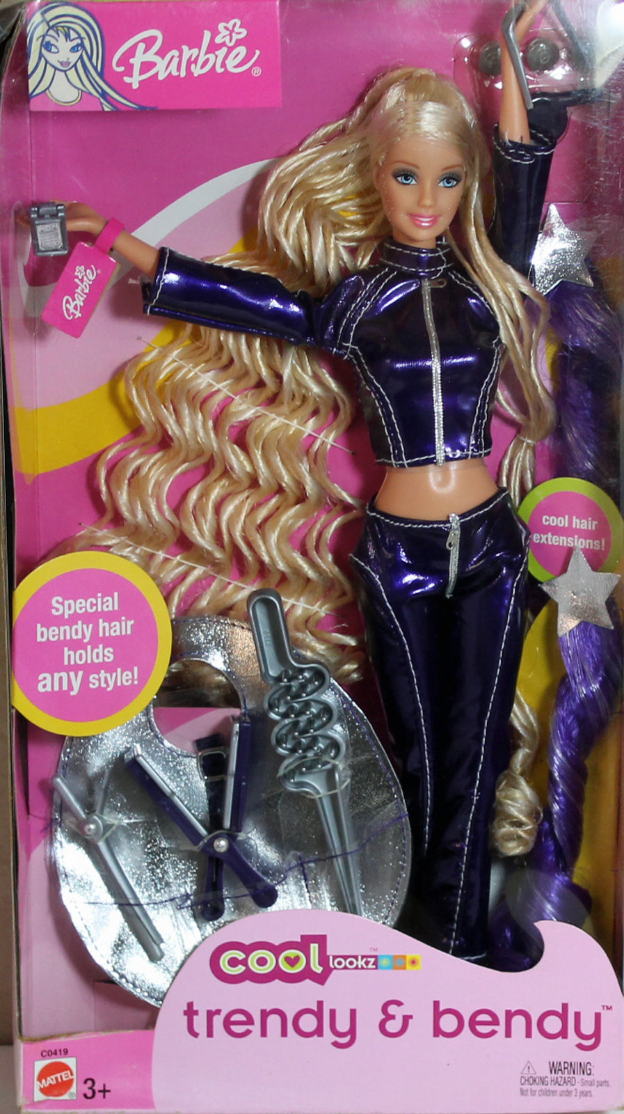 2003 Cool Lookz Trendy & Bendy Blonde Barbie – Sell4Value