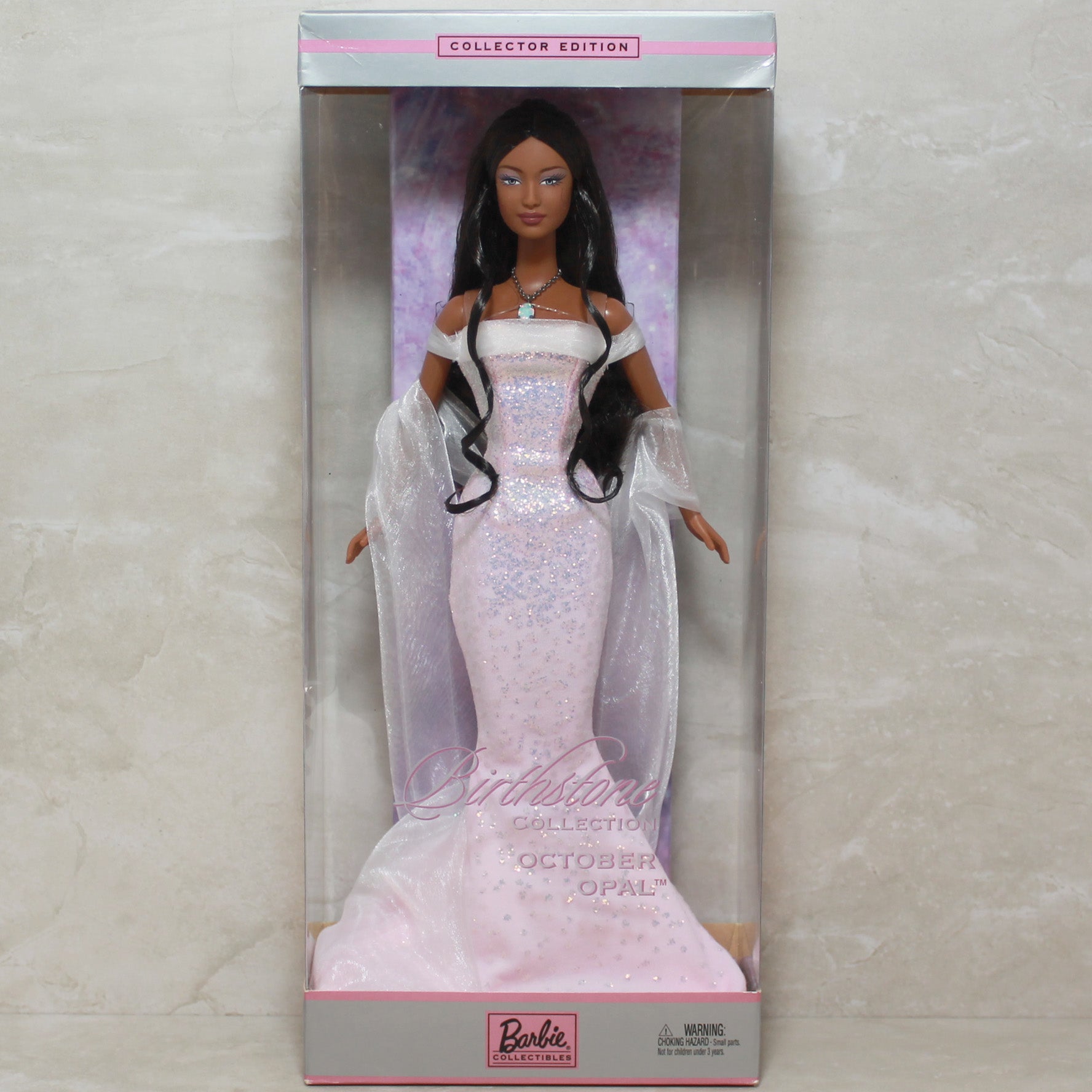 Barbie C0580 MIB 2002 Birthstone October Opal African American Doll –  Sell4Value
