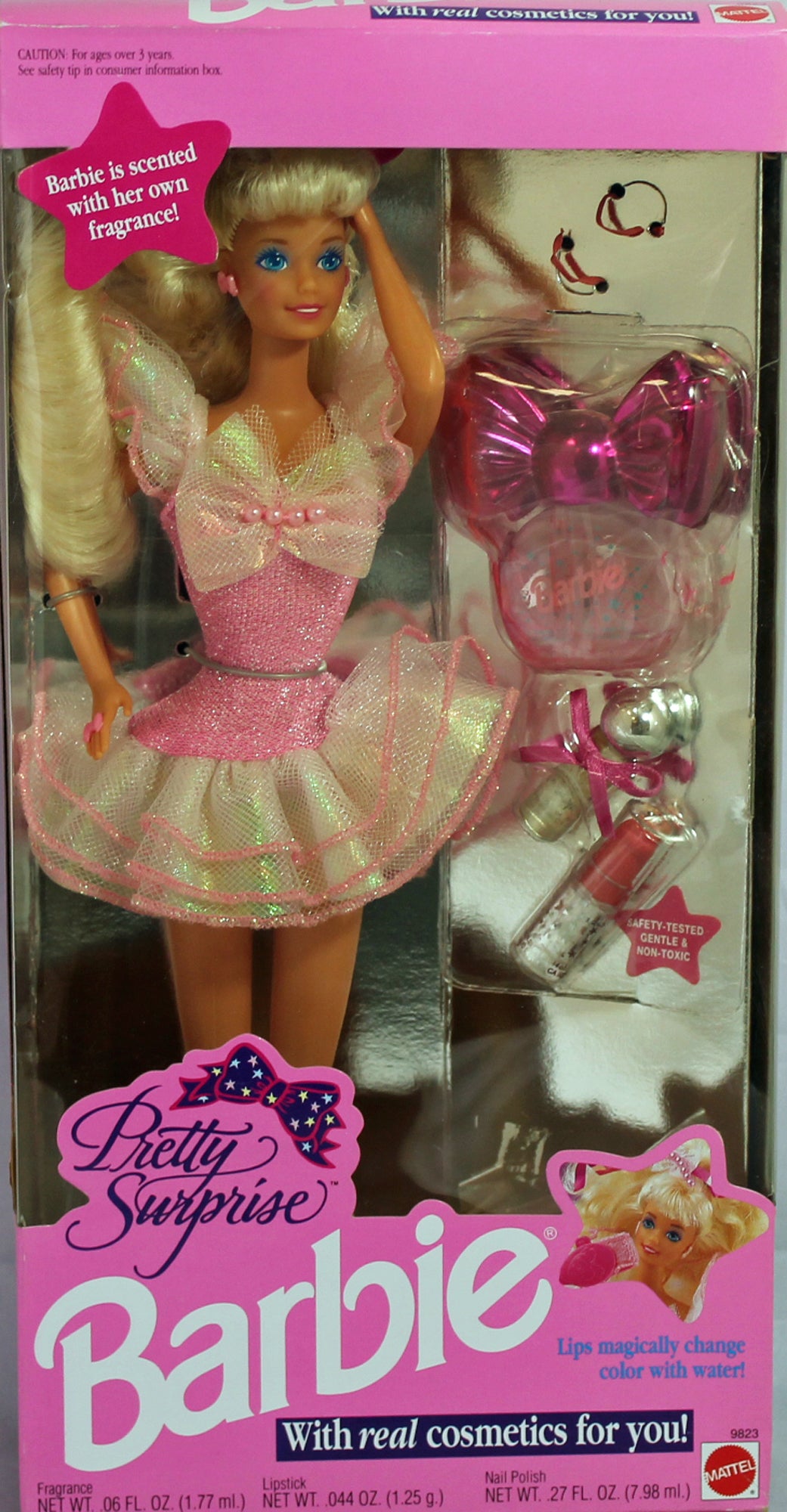 Doll Costume Barbie Doll Surprise Box 1991 Pretty Surprise Barbie