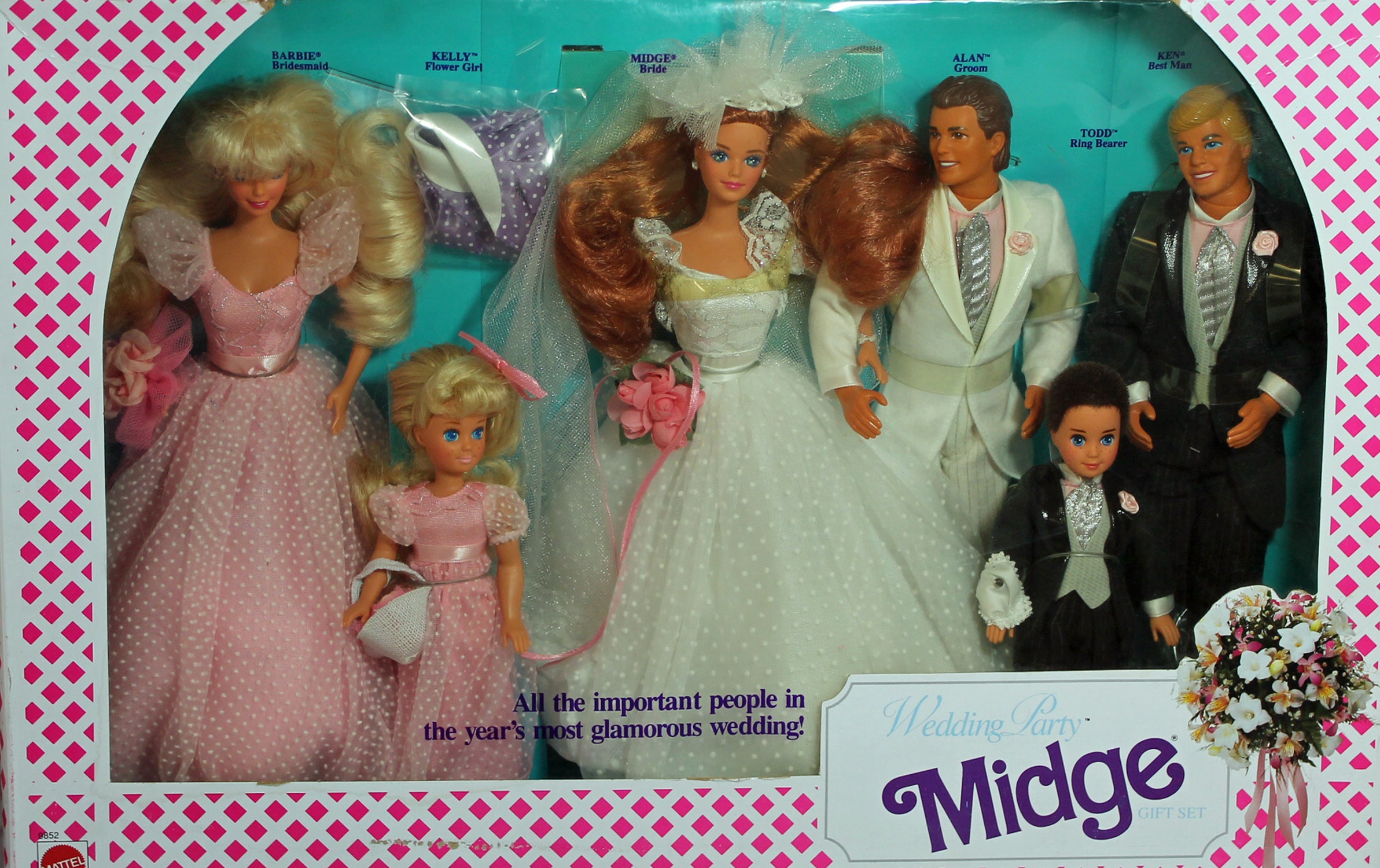 Wedding Day Midge Beautiful Bride Doll 1990 Mattel 9606 NEW - We-R-Toys