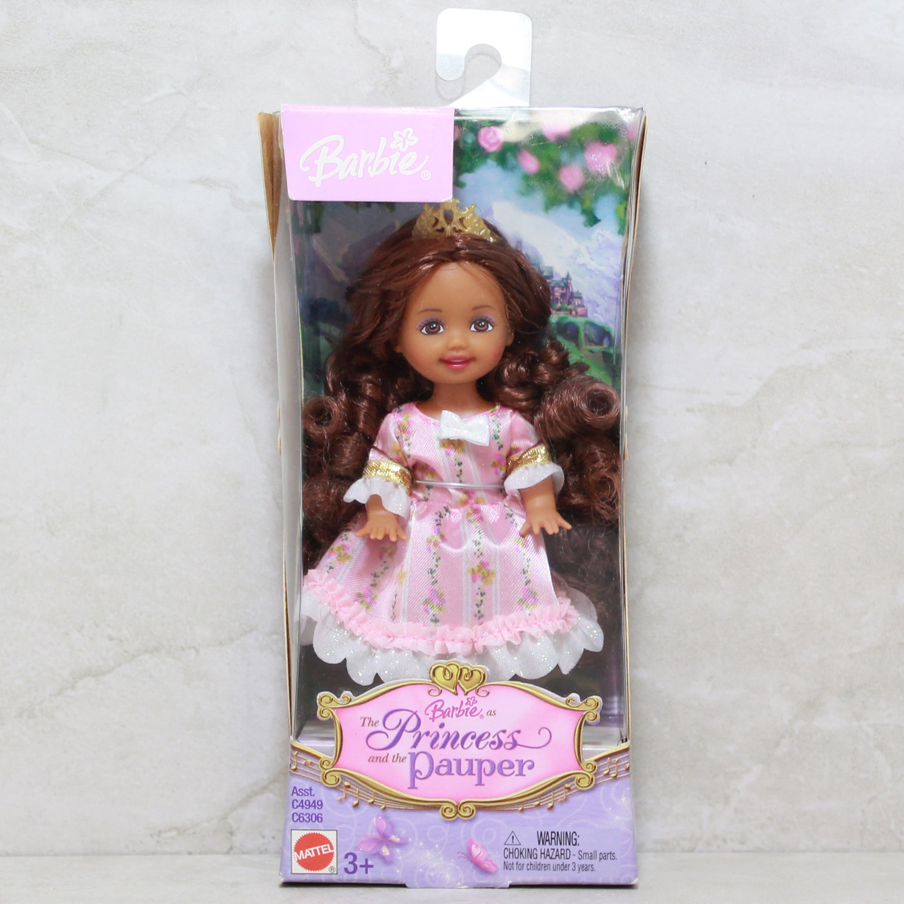 Barbie Kelly as The Princess and the Pauper C6306 MIB Pink Dress with Sell4Value Barbie Kelly as The Princess and the Pauper C6306 MIB Pink Dress with Sell4Value