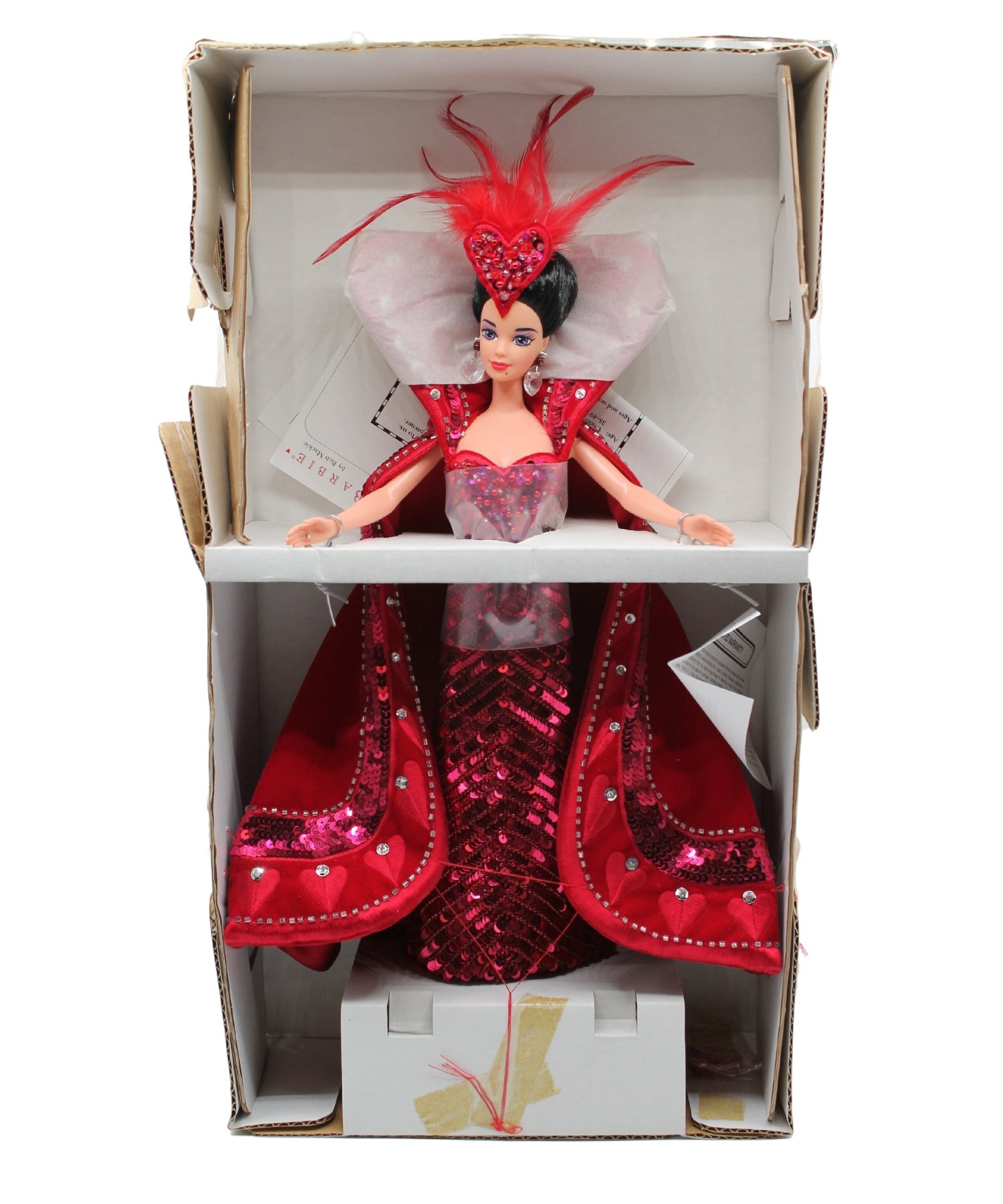 1994 Queen of Hearts Barbie, NRFB, (12046) Mint Box Bob Mackie