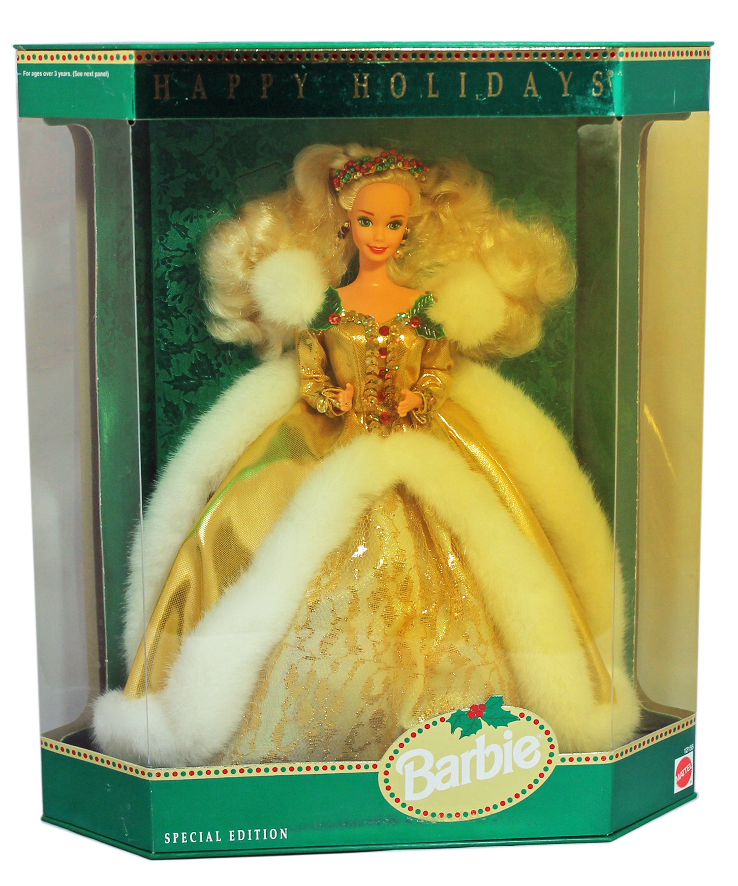 1994 Happy Holidays Barbie, NRFB, (12155) Mint Box – Sell4Value