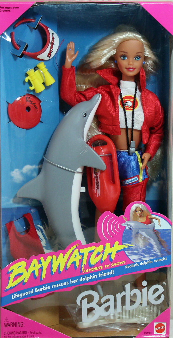 1994 Baywatch Barbie with Dolphin – Sell4Value