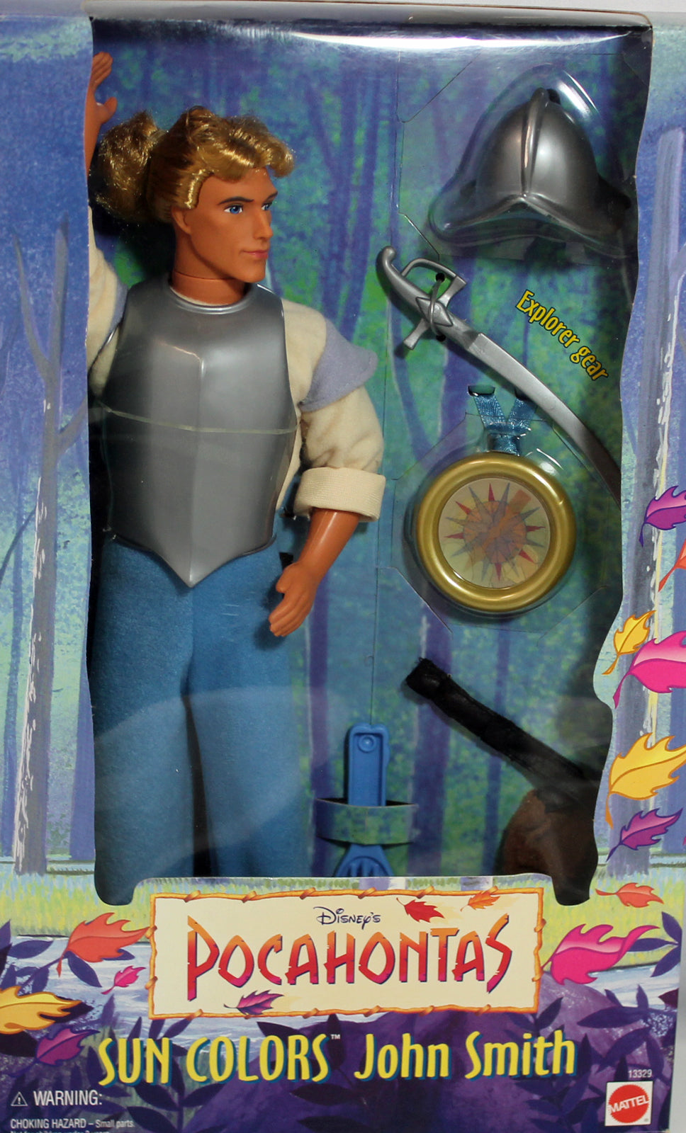1995 Disney Pocahontas Sun Colors John Smith Barbie – Sell4Value