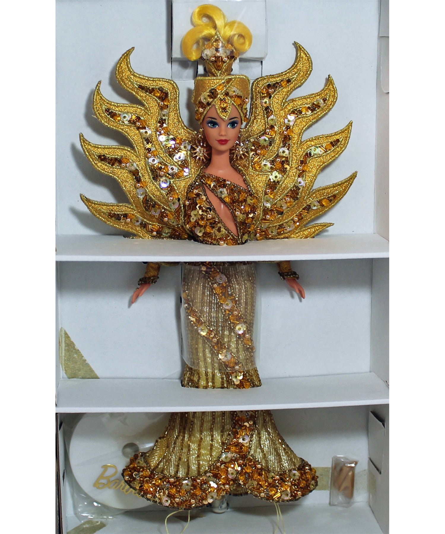 1995 Goddess of the Sun, NRFB, (14056) Mint Box | Bob Mackie
