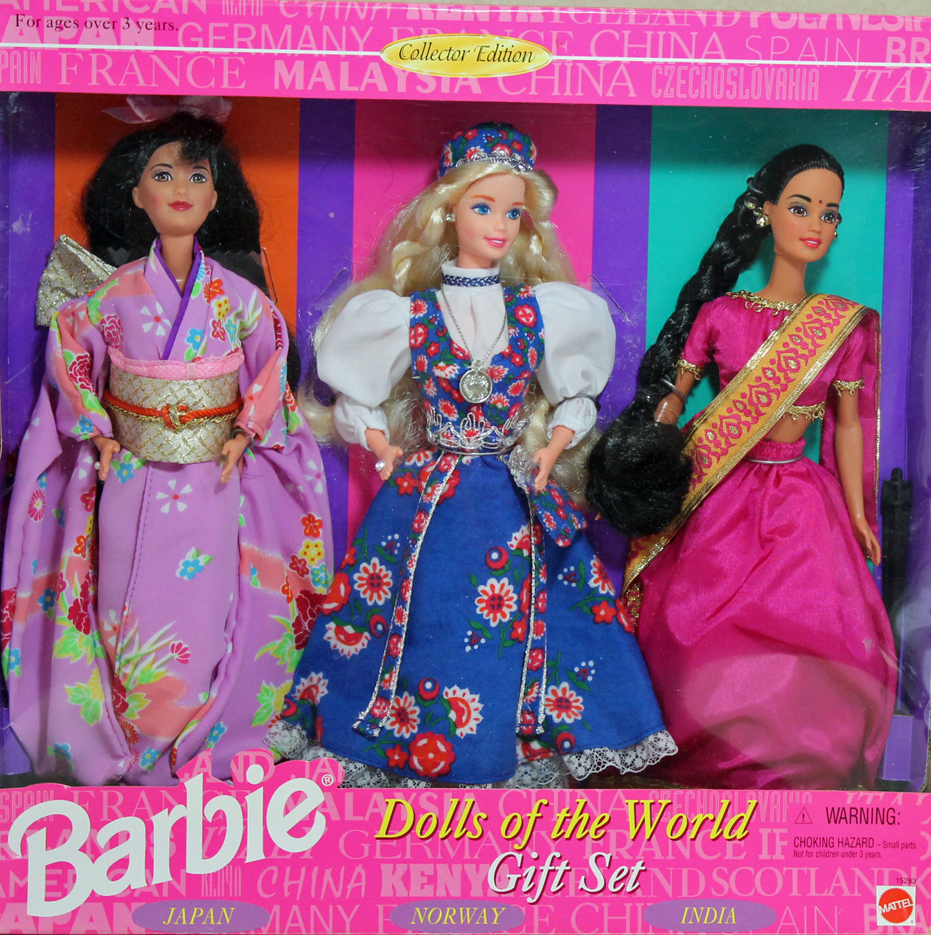 1995 Dolls Of The World Barbie Gift Set Japan Norway India Sell4Value 1995 Dolls Of The World Barbie Gift Set Japan Norway India Sell4Value