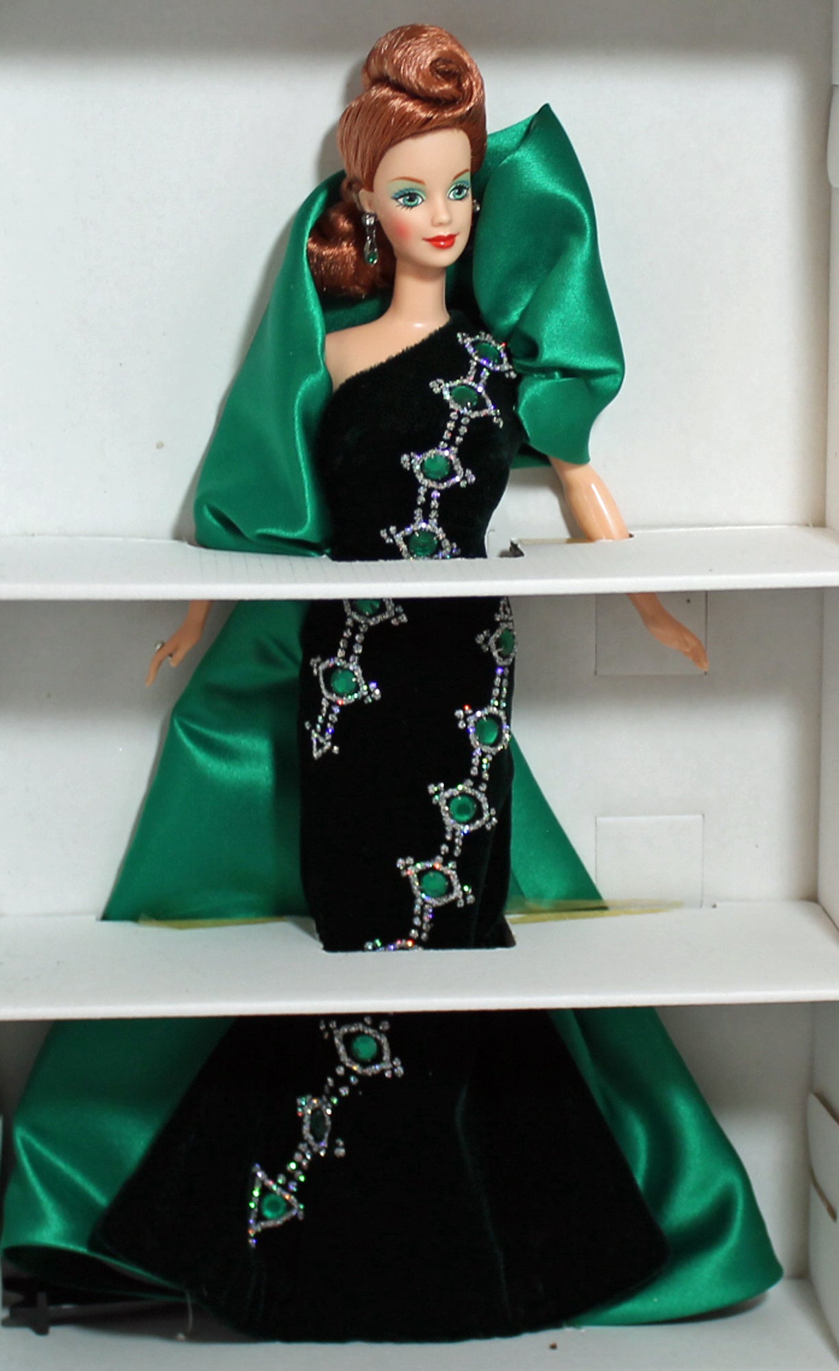 Barbie 15521 MIB 1996 Bob Mackie Emerald Embers Doll – Sell4Value