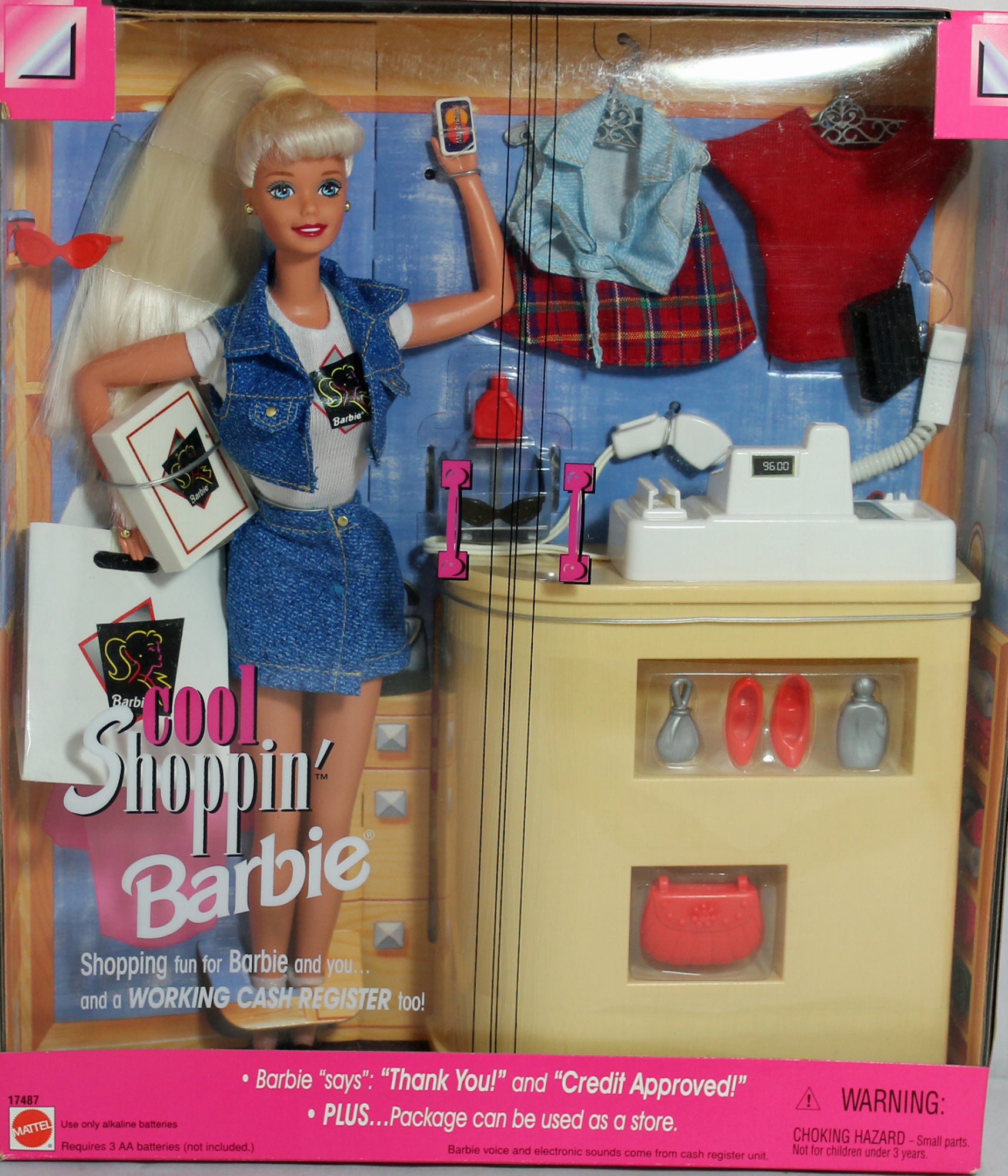 Barbie 17487, 1997 Barbie Cool Shoppin, MIB – Sell4Value